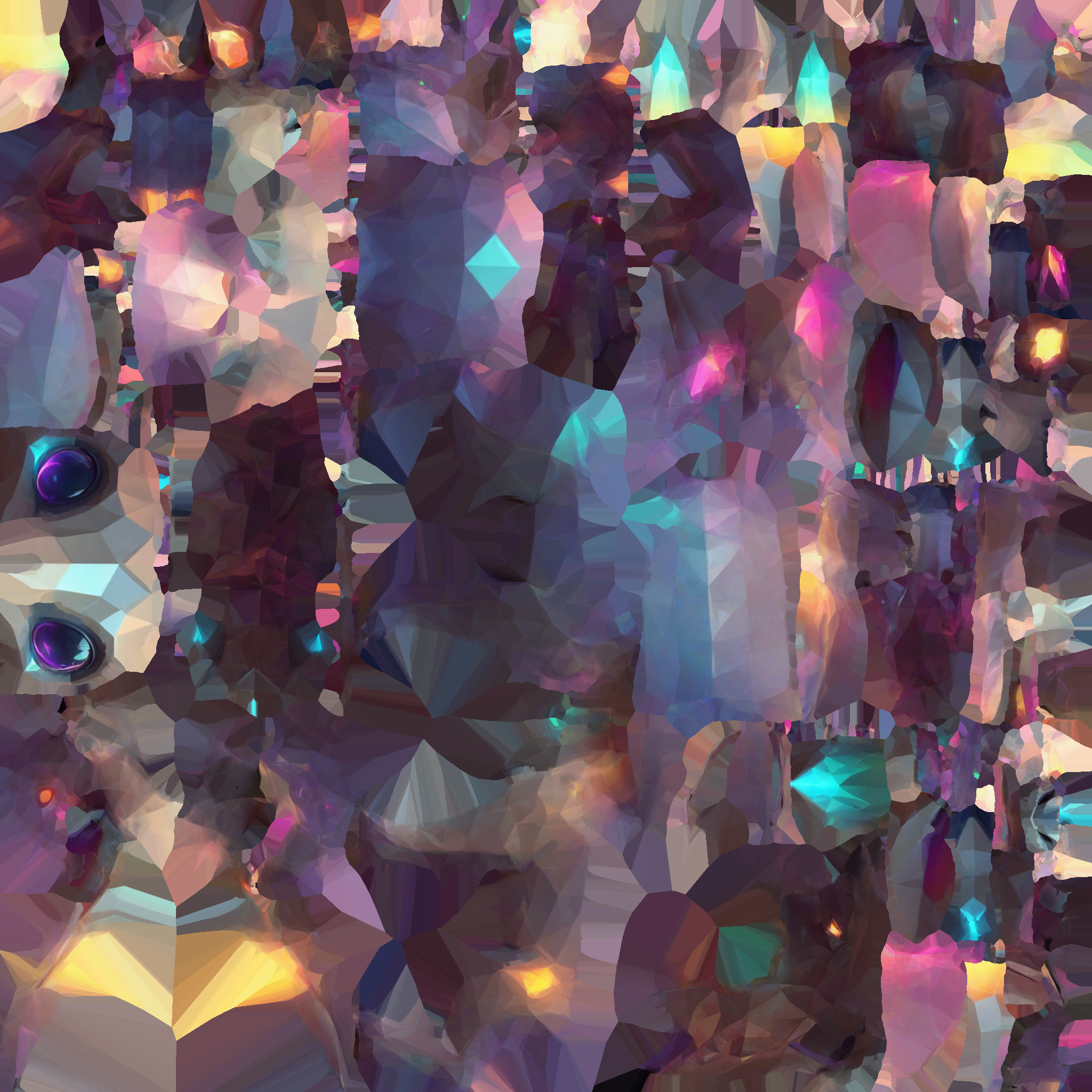 Shining 3d Render Glowing Magical Deer Model 3D model_8