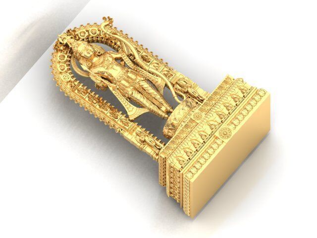 Ram Lalla Murti 3D print model_2