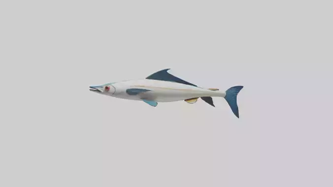 Flying Fish escaping model