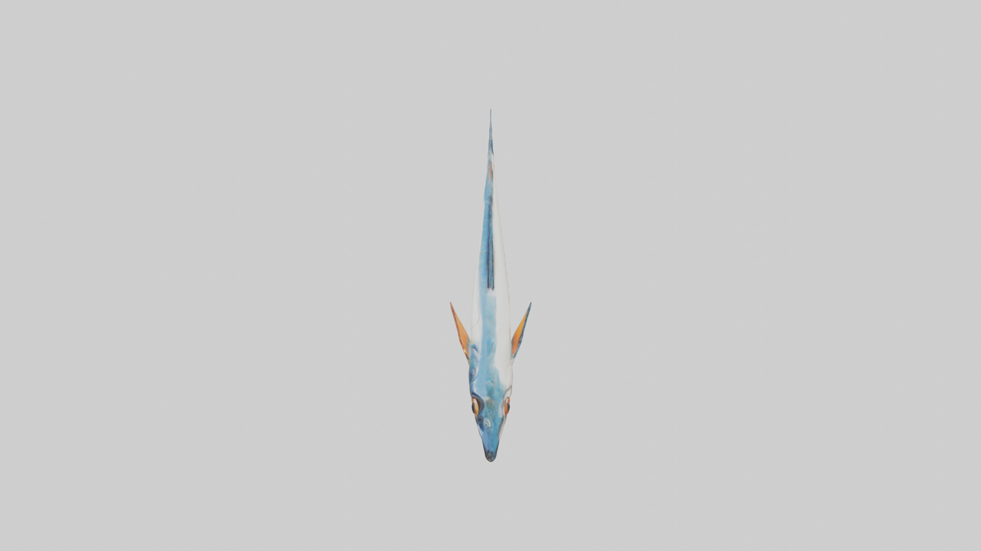 Flying Fish escaping model 3D model_17