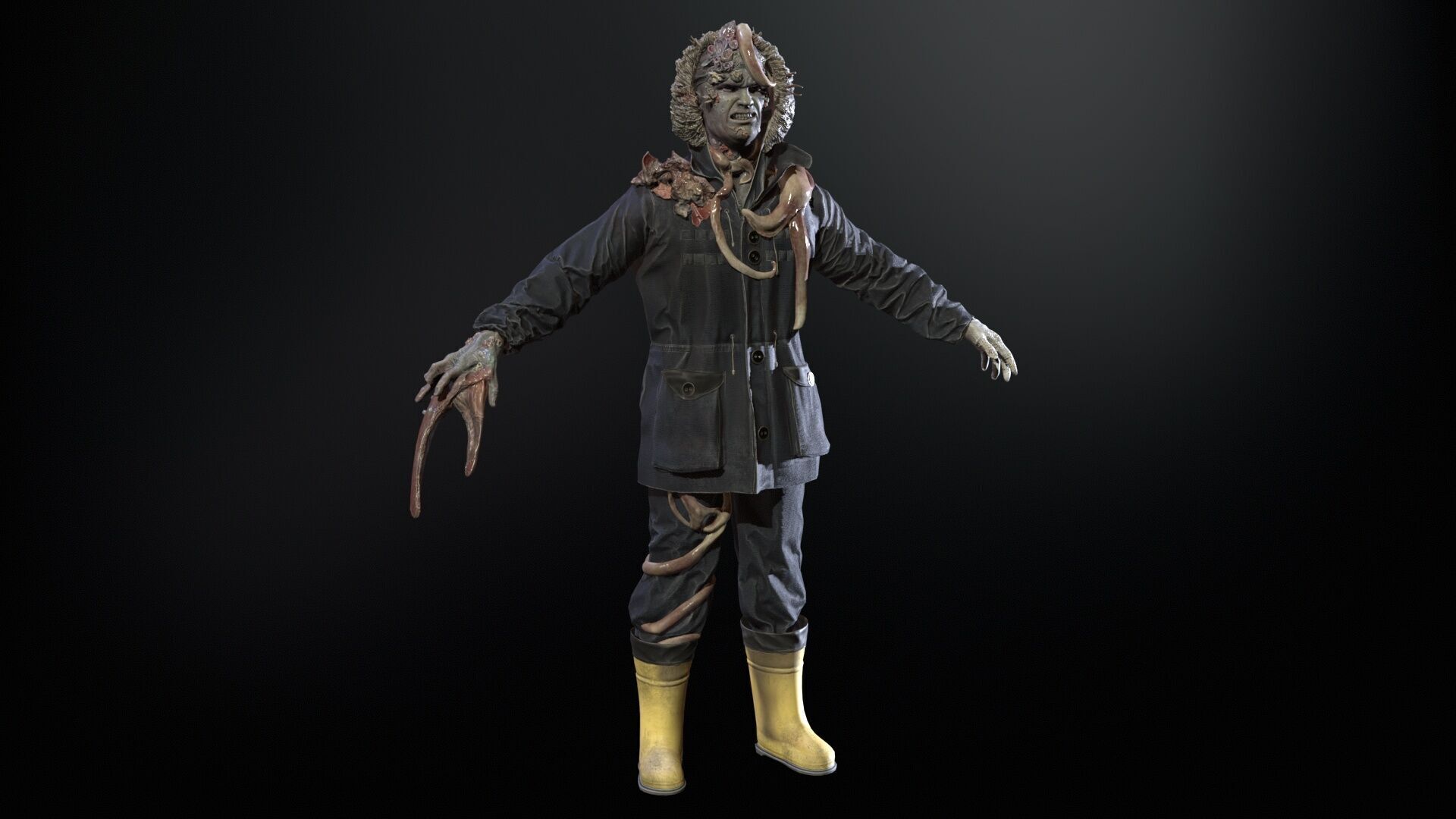 DeepseaManiac Low-poly 3D model_12