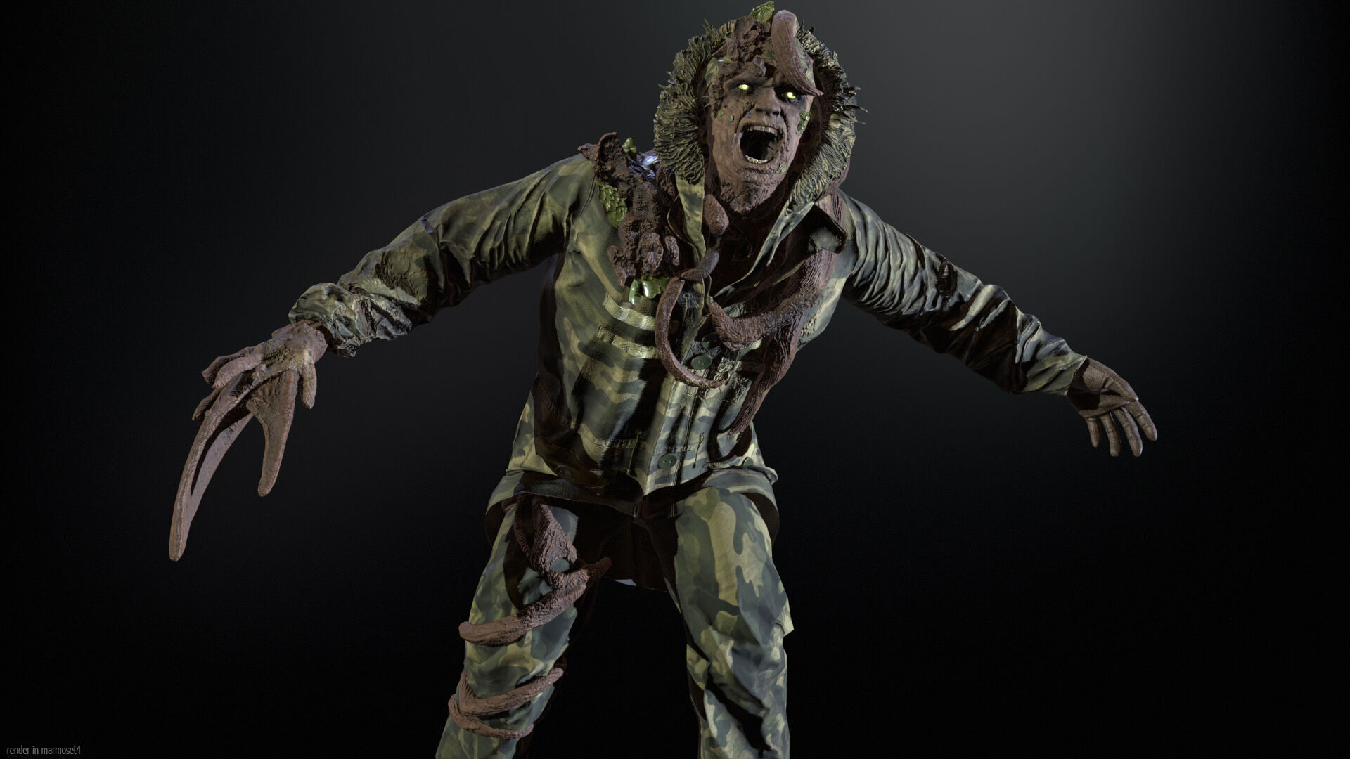 DeepseaManiac Low-poly 3D model_4