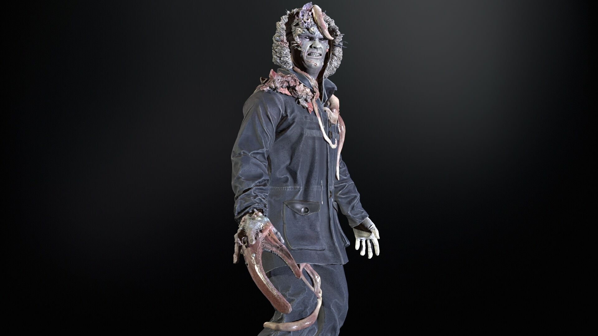 DeepseaManiac Low-poly 3D model_6