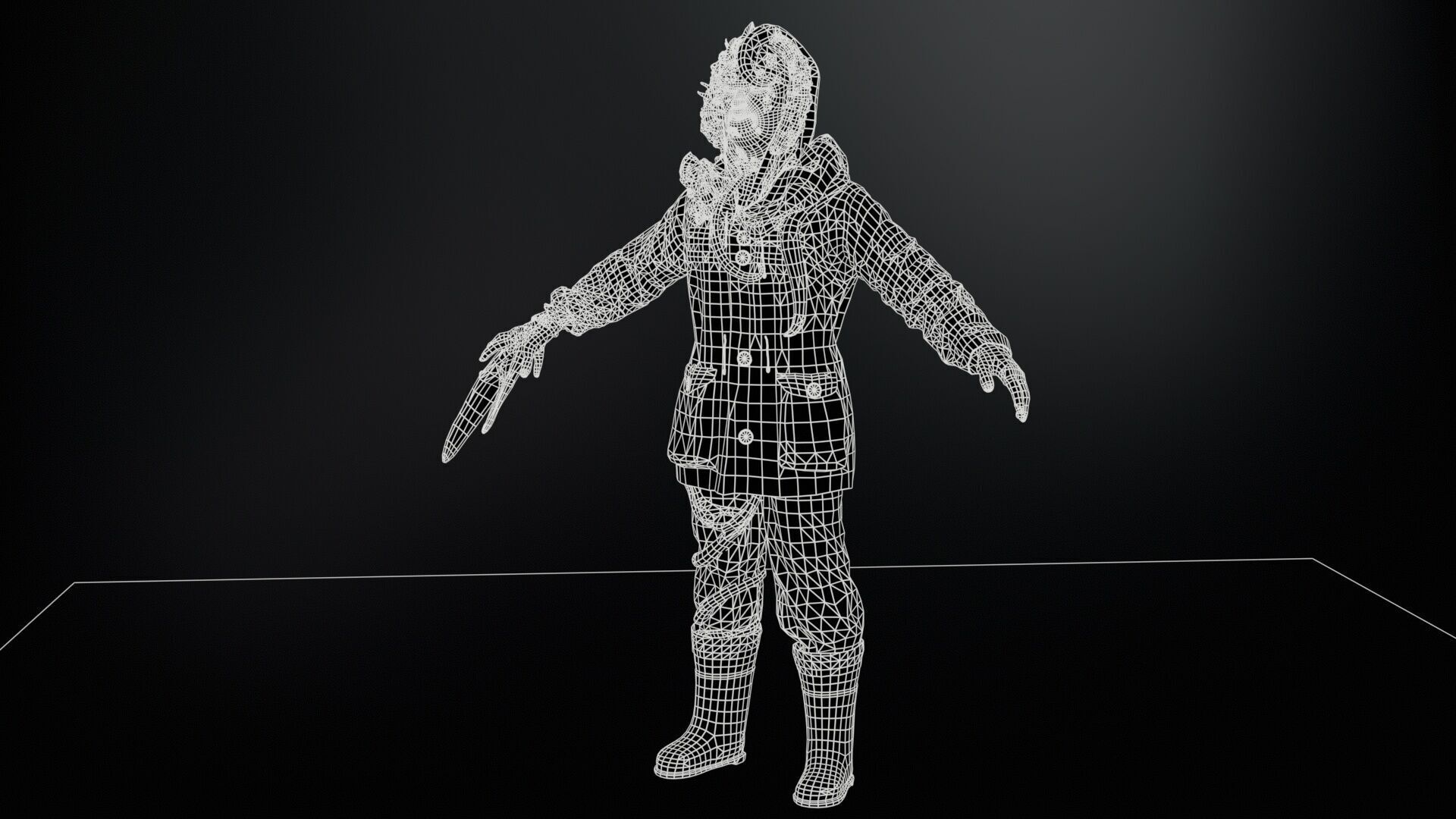 DeepseaManiac Low-poly 3D model_15