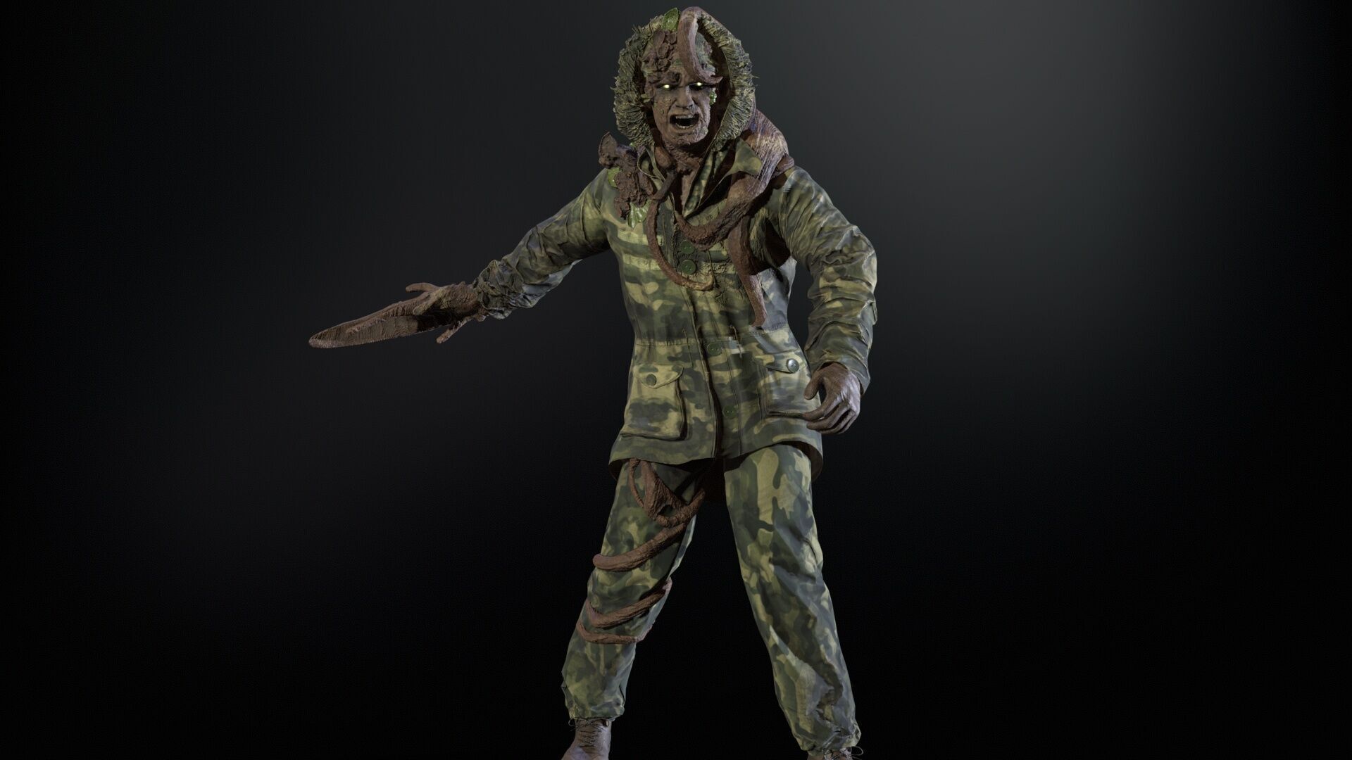 DeepseaManiac Low-poly 3D model_7