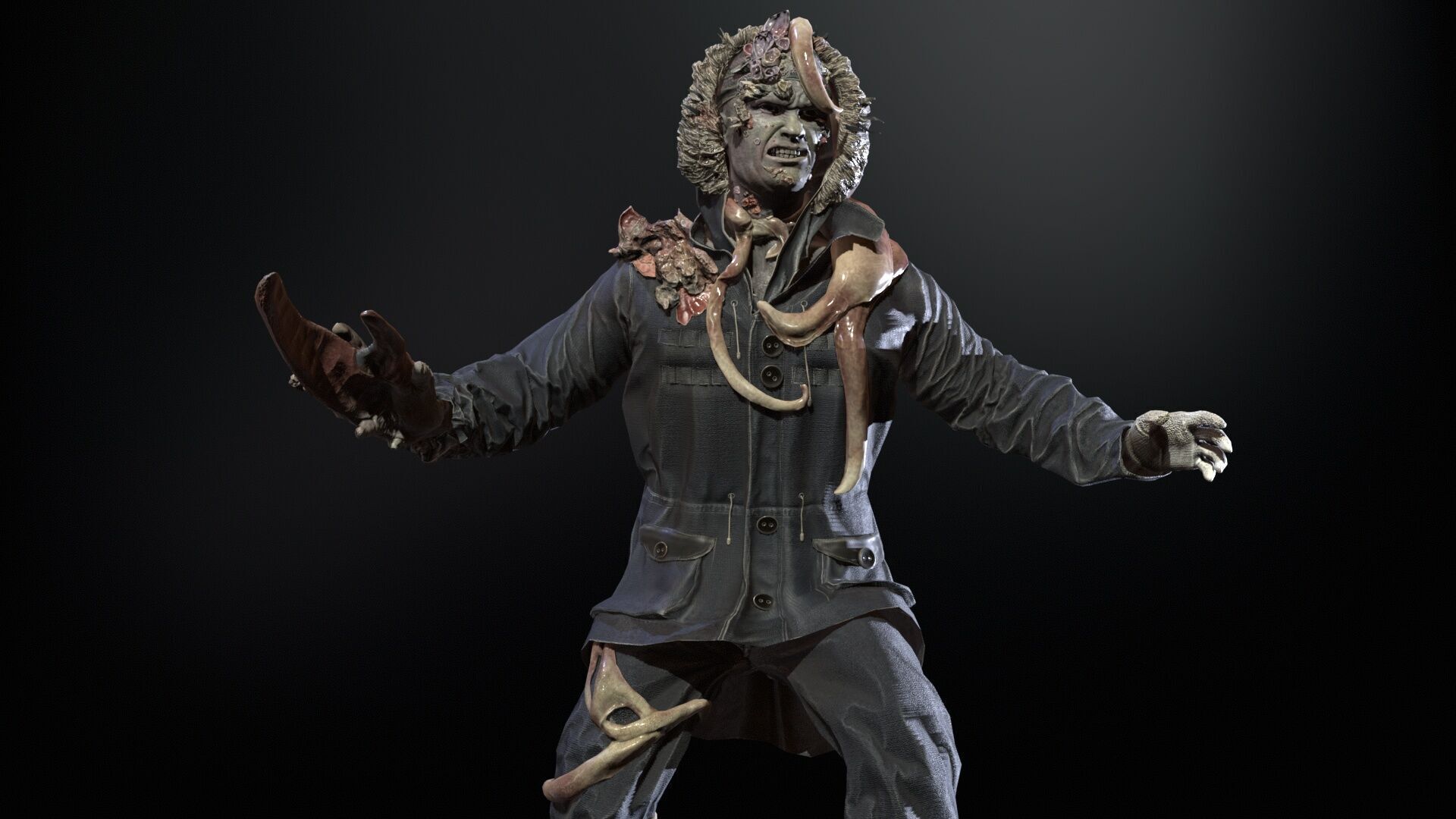 DeepseaManiac Low-poly 3D model_23