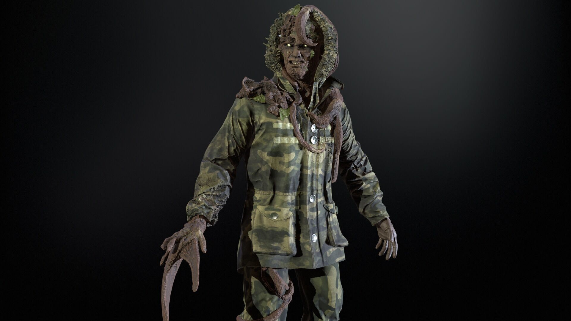 DeepseaManiac Low-poly 3D model_9