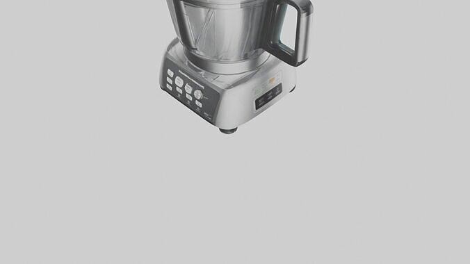 Food processor model 3D model 6