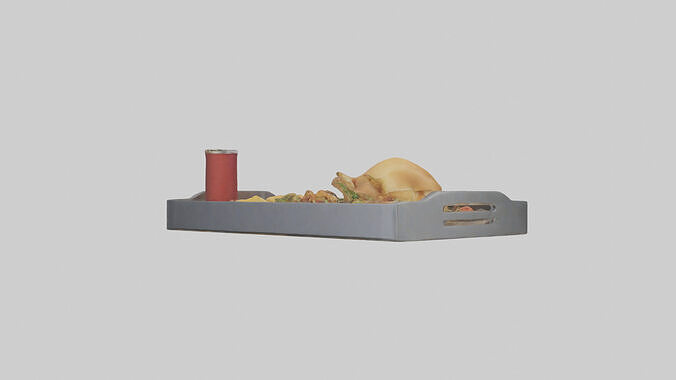 Food Tray model 3D model 3