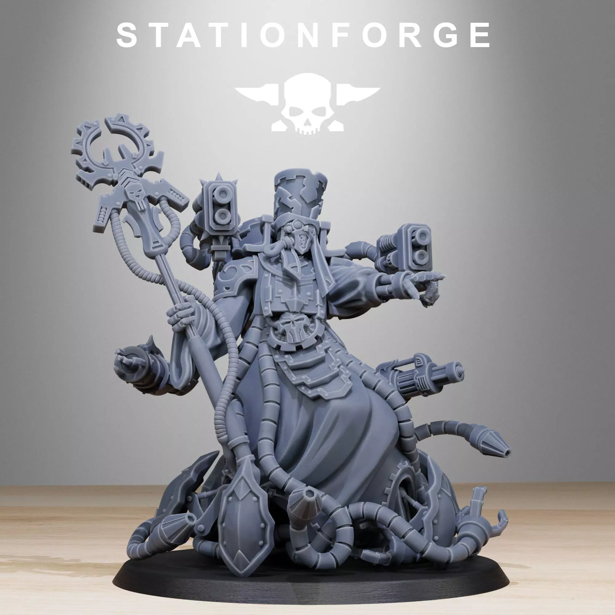 Scavenger Chaplain 3D print model_0