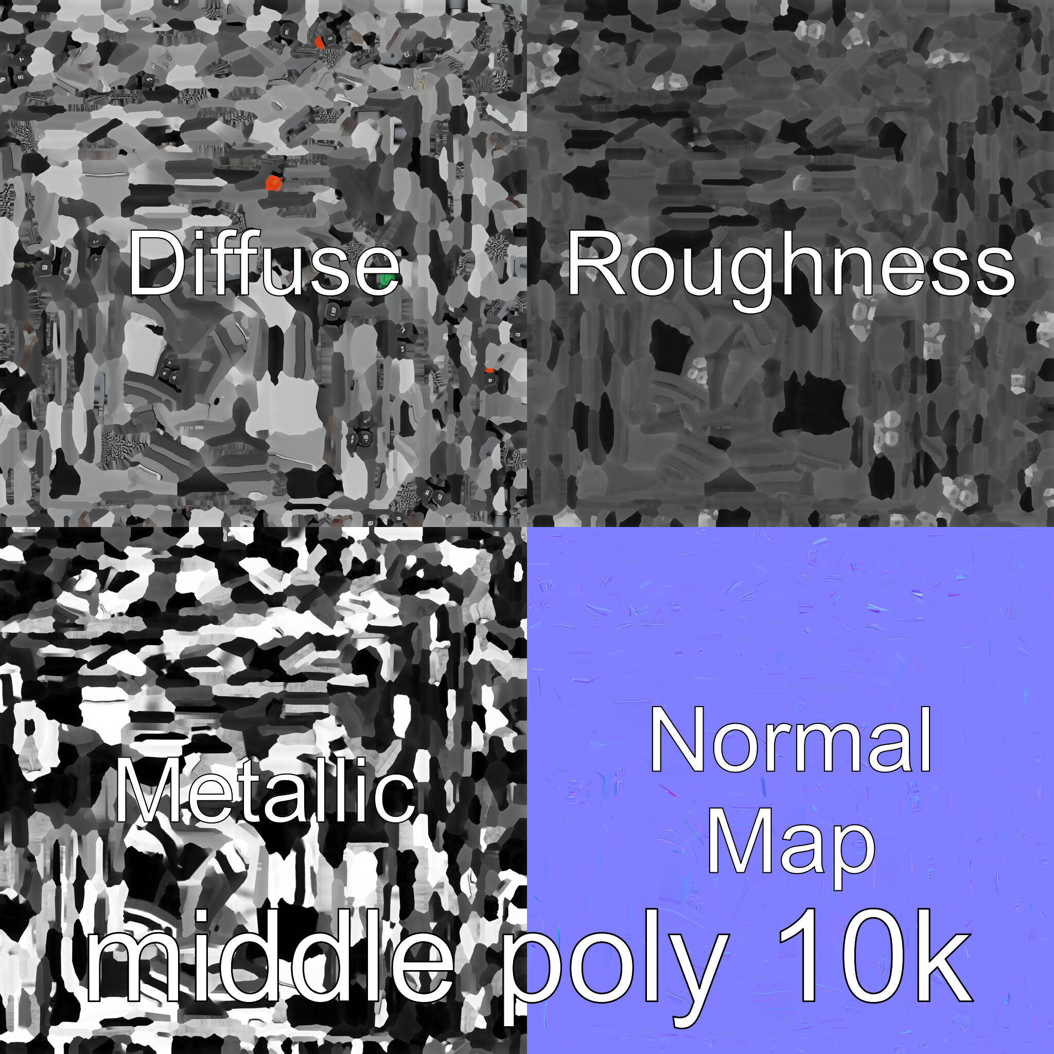 Modern POS Terminal with Touchscreen Display Low-poly 3D model_32