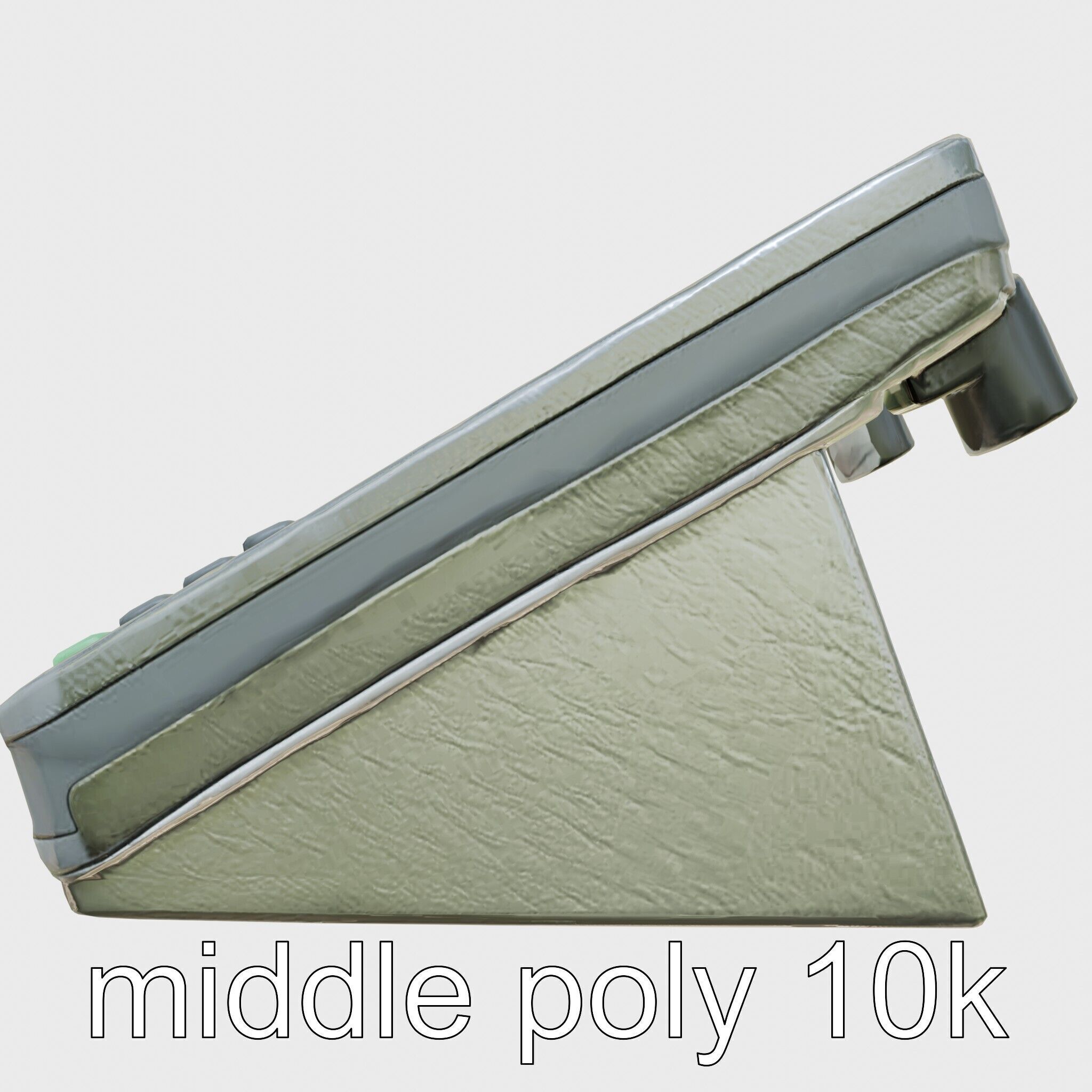 Modern POS Terminal with Touchscreen Display Low-poly 3D model_27