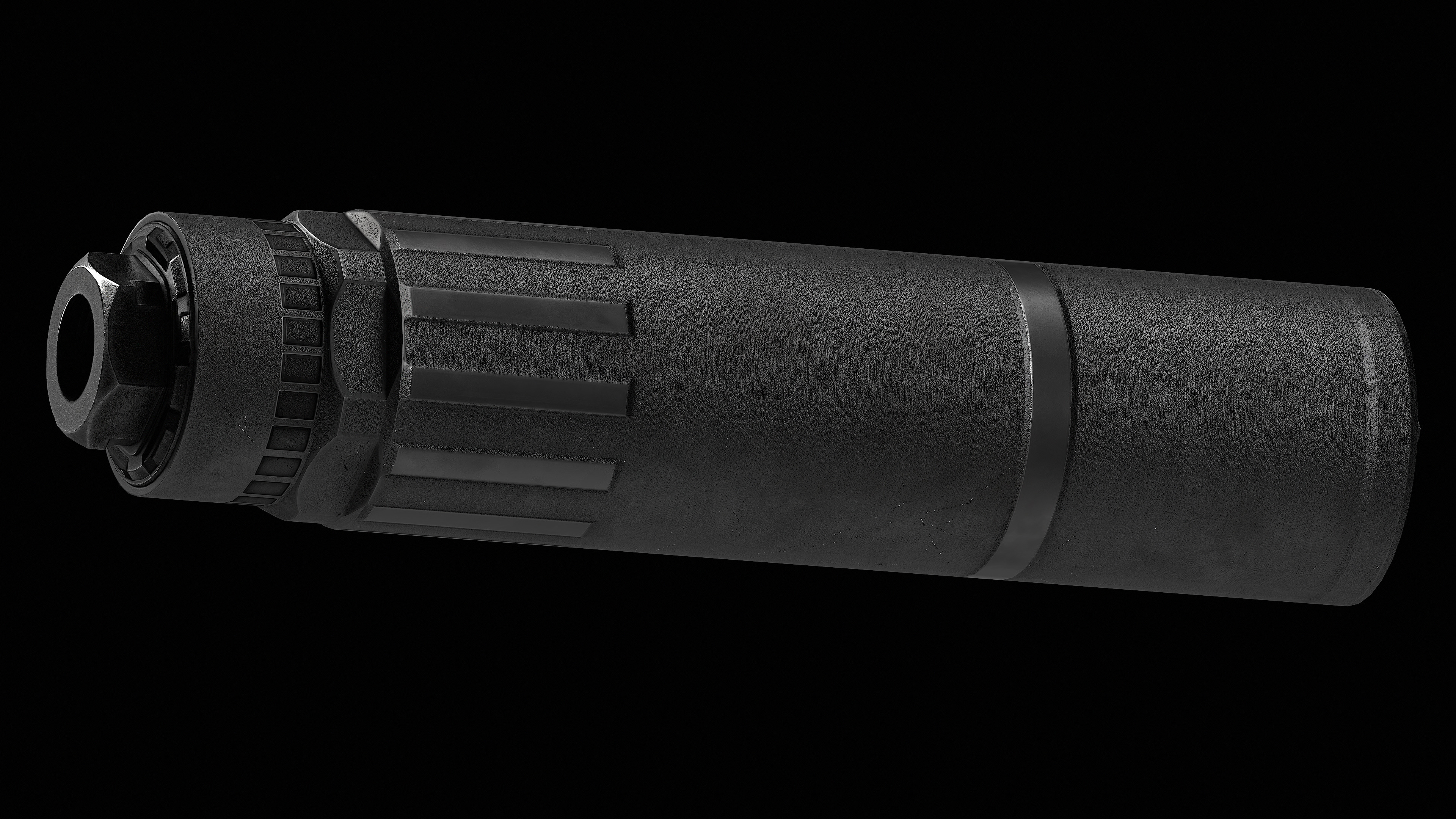 CGS Helios QD Ti SUPPRESSOR Low-poly 3D model_2