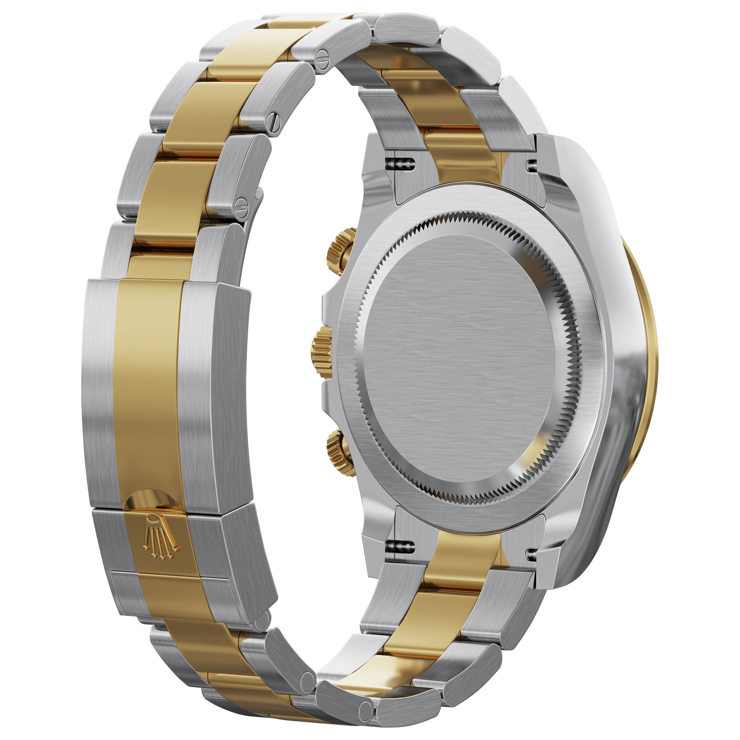 Rolex Cosmograph Daytona two tone 3D model_2