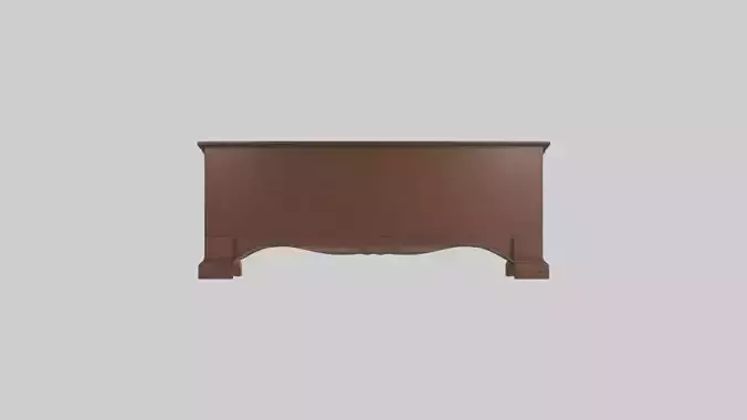 Footboard model 3D model