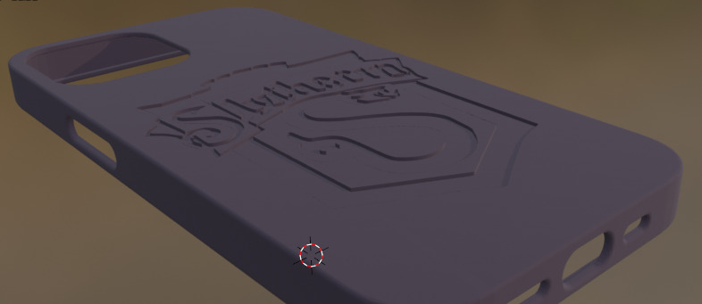 iPhone 15 Slytherin Logo Case 3D print model_5