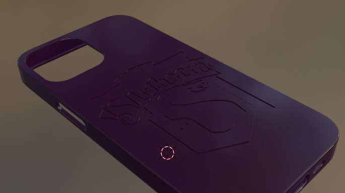 iPhone 15 Slytherin Logo Case 3D print model_4