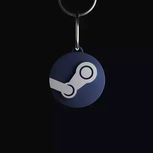 Steam Keychain for 3D print