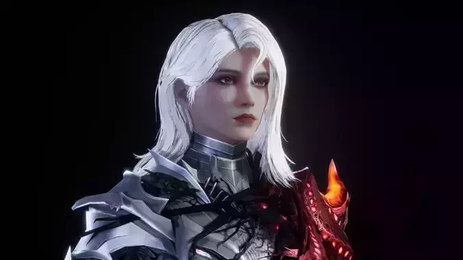 MUTANT GIRL 3D MODEL