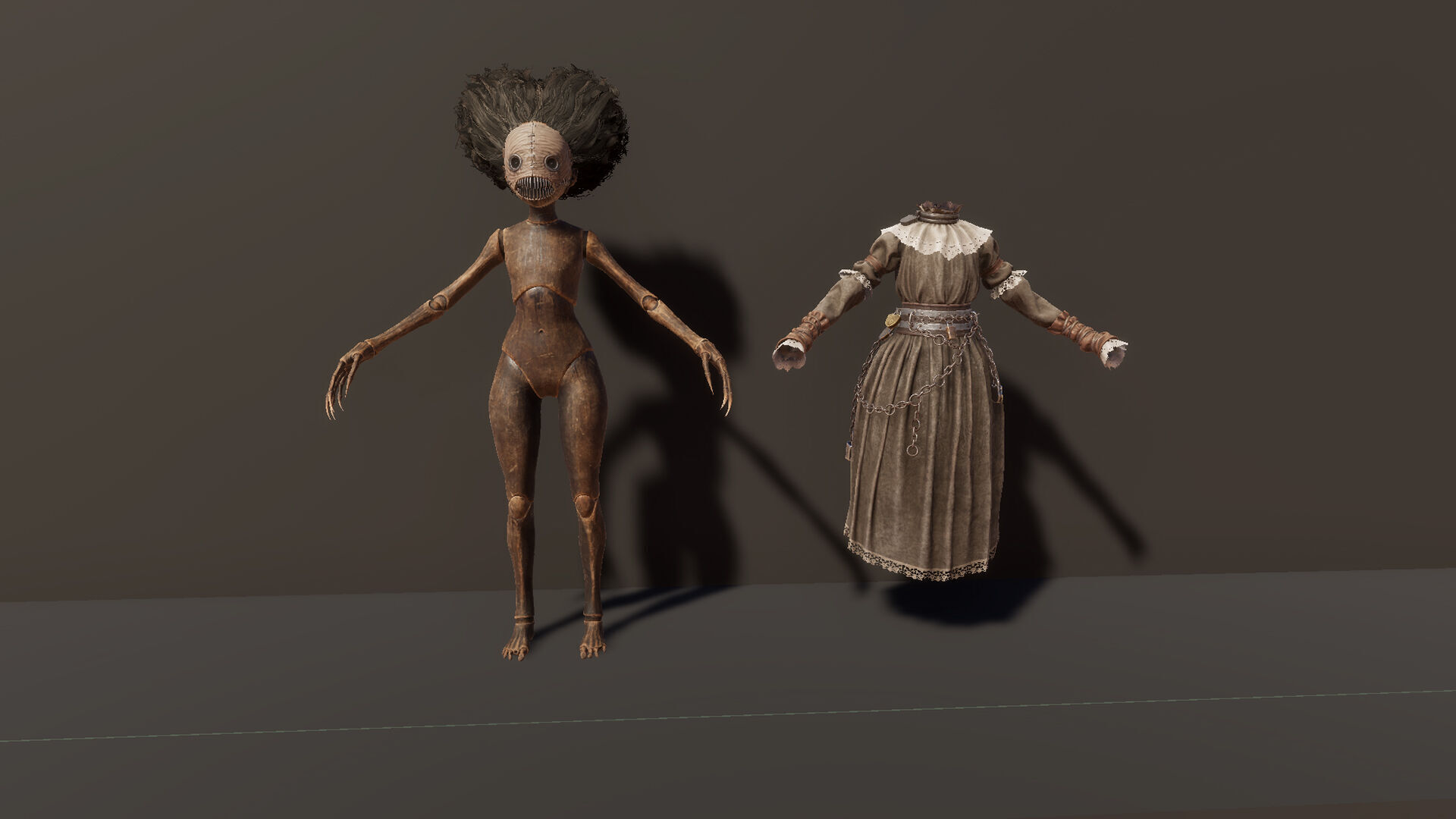 Secret Keeper Low-poly 3D model_11