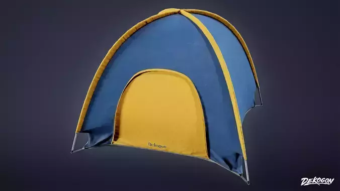 CAMPING - Tent 01 - LOW POLY