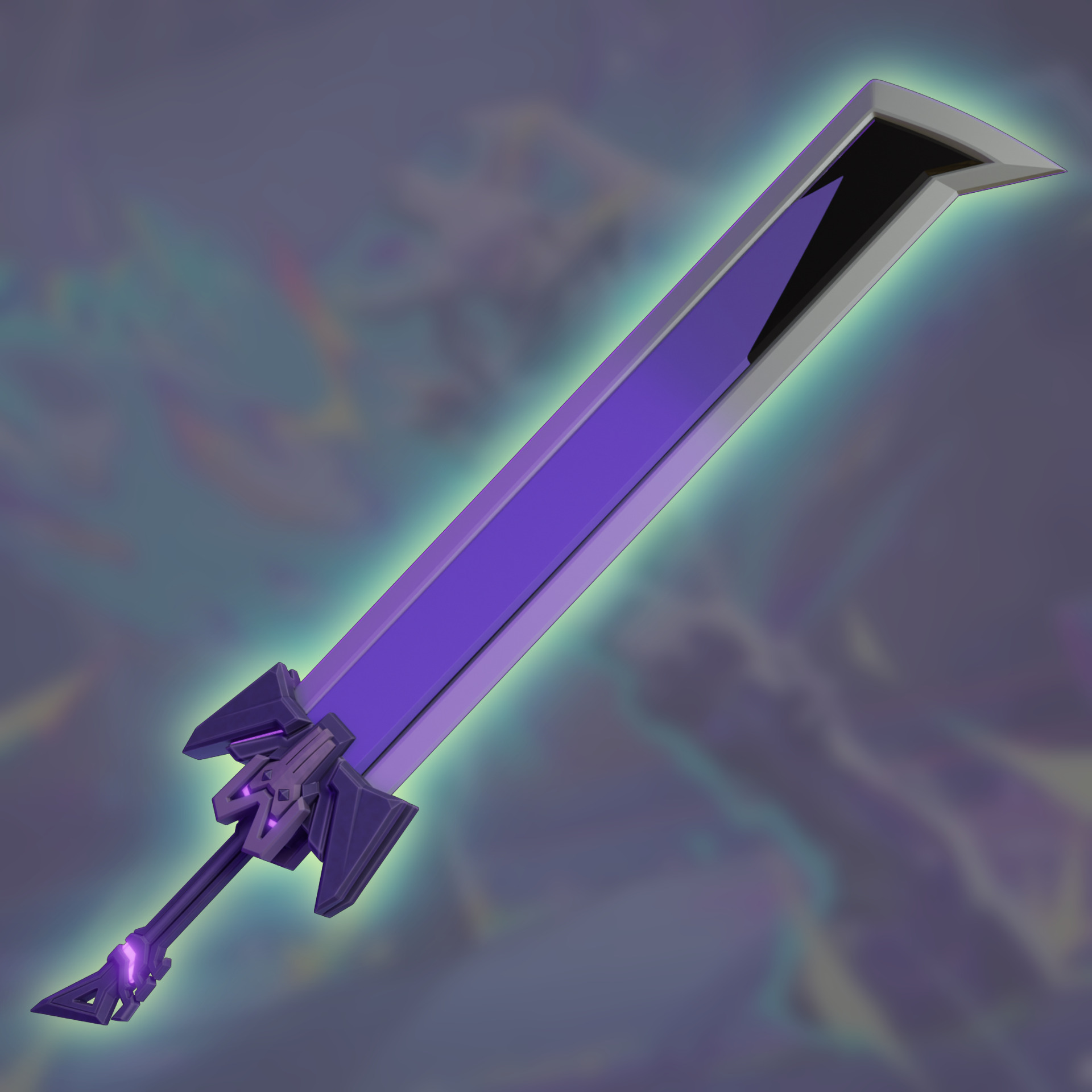 Marvel Rivals PUNKCHILD MAGIK Cosplay Horns Accessories SWORD 3D print model_6