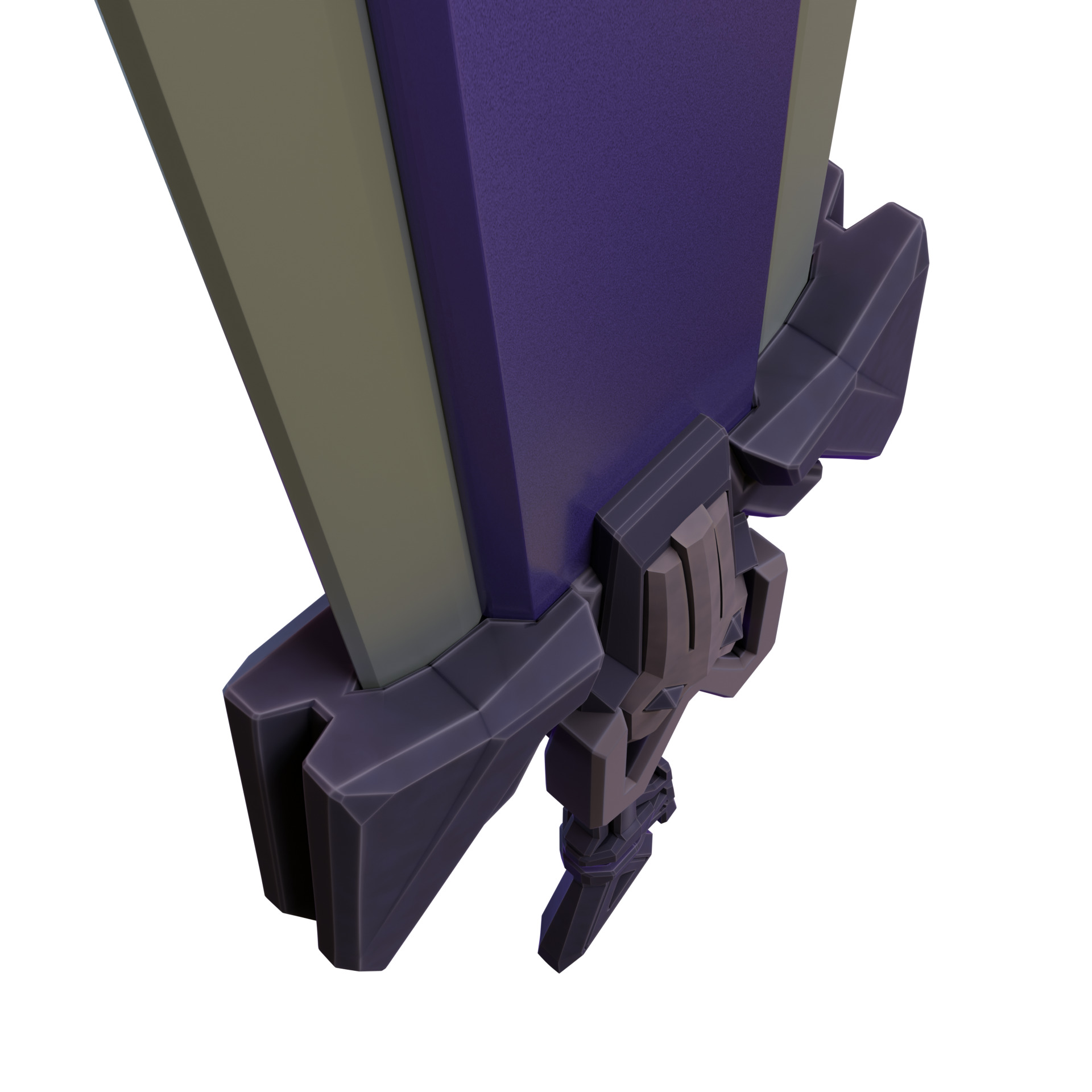 Marvel Rivals PUNKCHILD MAGIK Cosplay Horns Accessories SWORD 3D print model_5