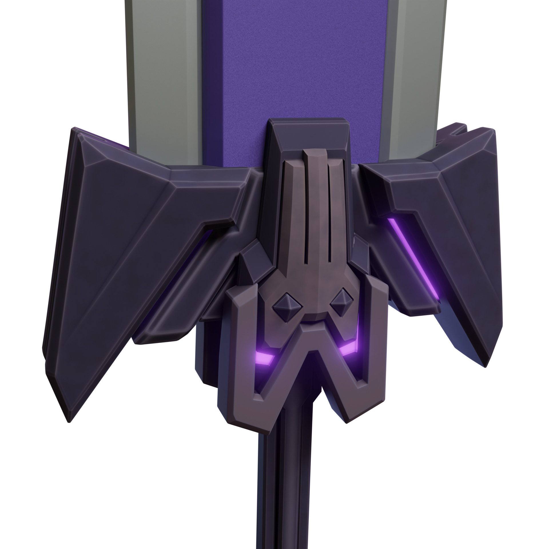 Marvel Rivals PUNKCHILD MAGIK Cosplay Horns Accessories SWORD 3D print model_3