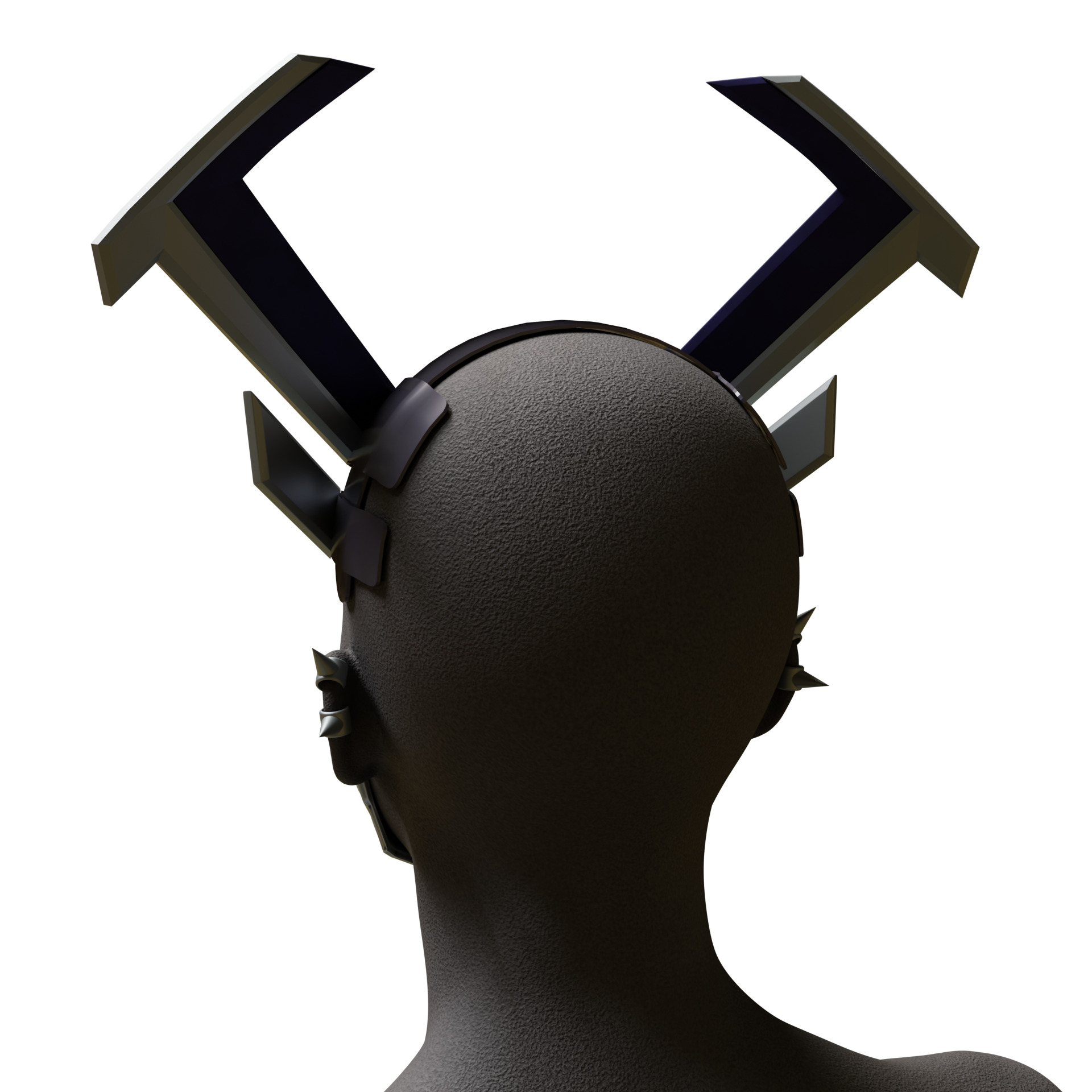 Marvel Rivals PUNKCHILD MAGIK Cosplay Horns Accessories SWORD 3D print model_19