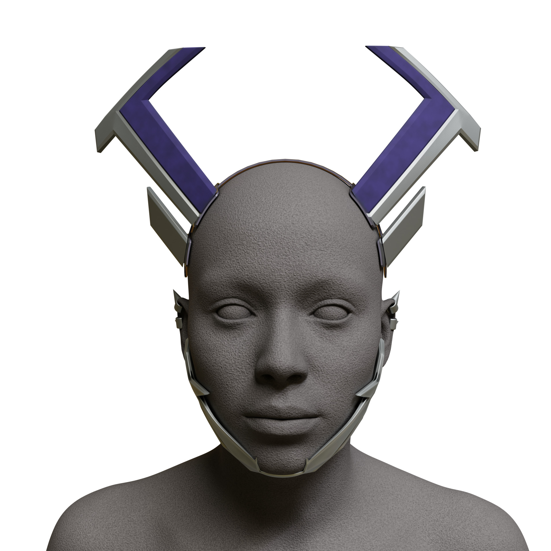 Marvel Rivals PUNKCHILD MAGIK Cosplay Horns Accessories SWORD 3D print model_16