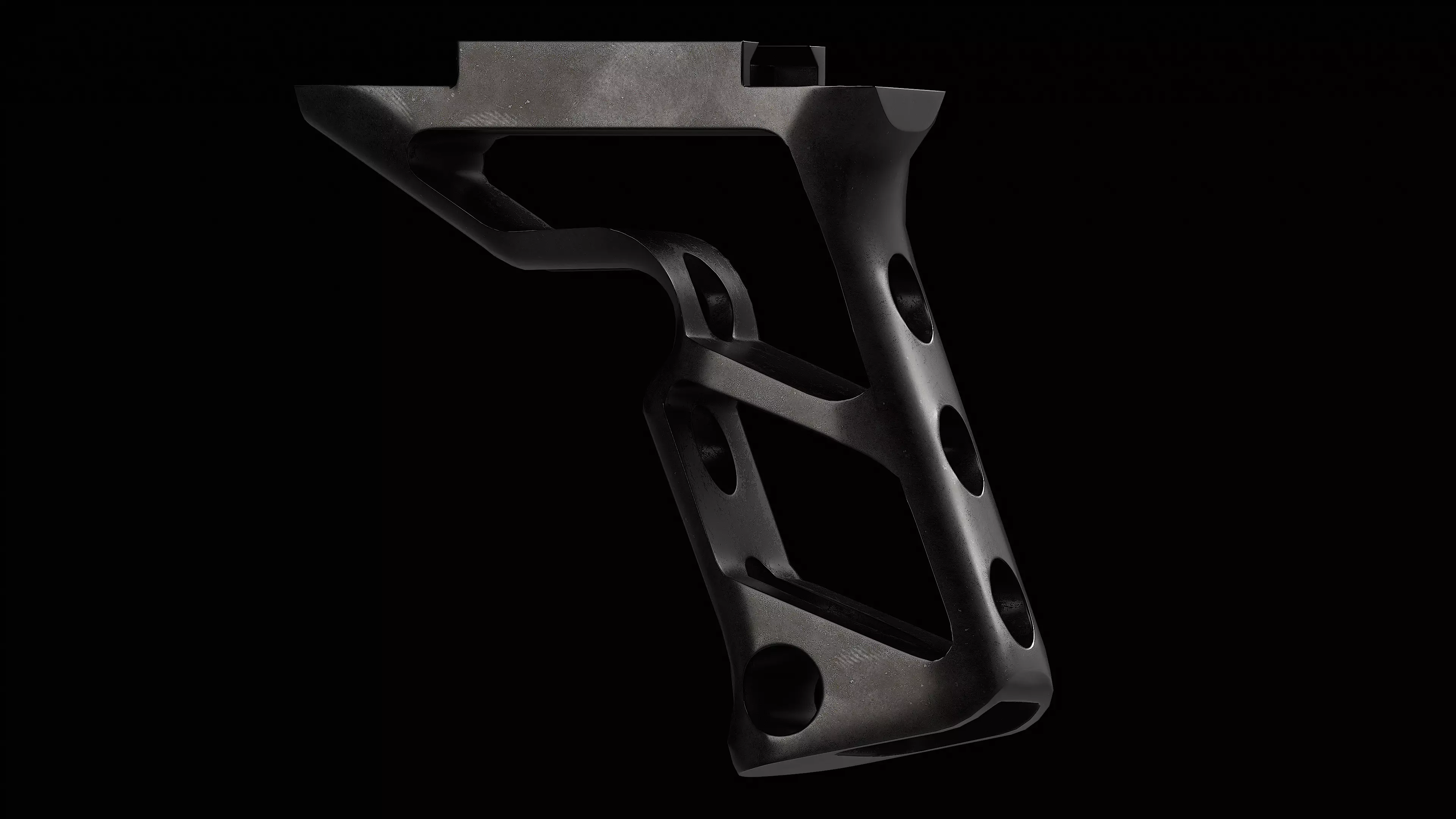 Fortis SHIFT Vertical Foregrip 2V Low-poly 3D model_0