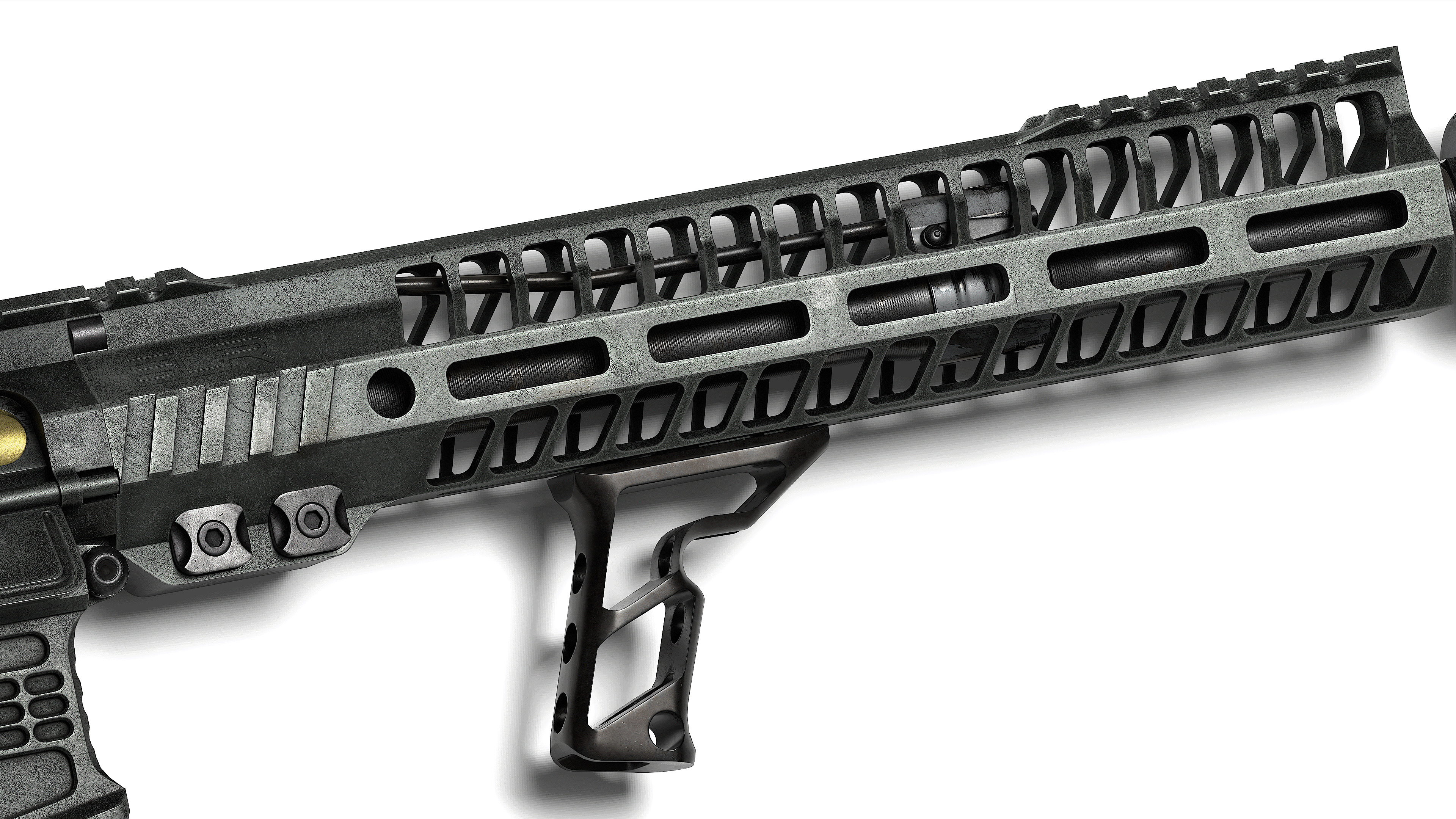 Fortis SHIFT Vertical Foregrip 2V Low-poly 3D model_4