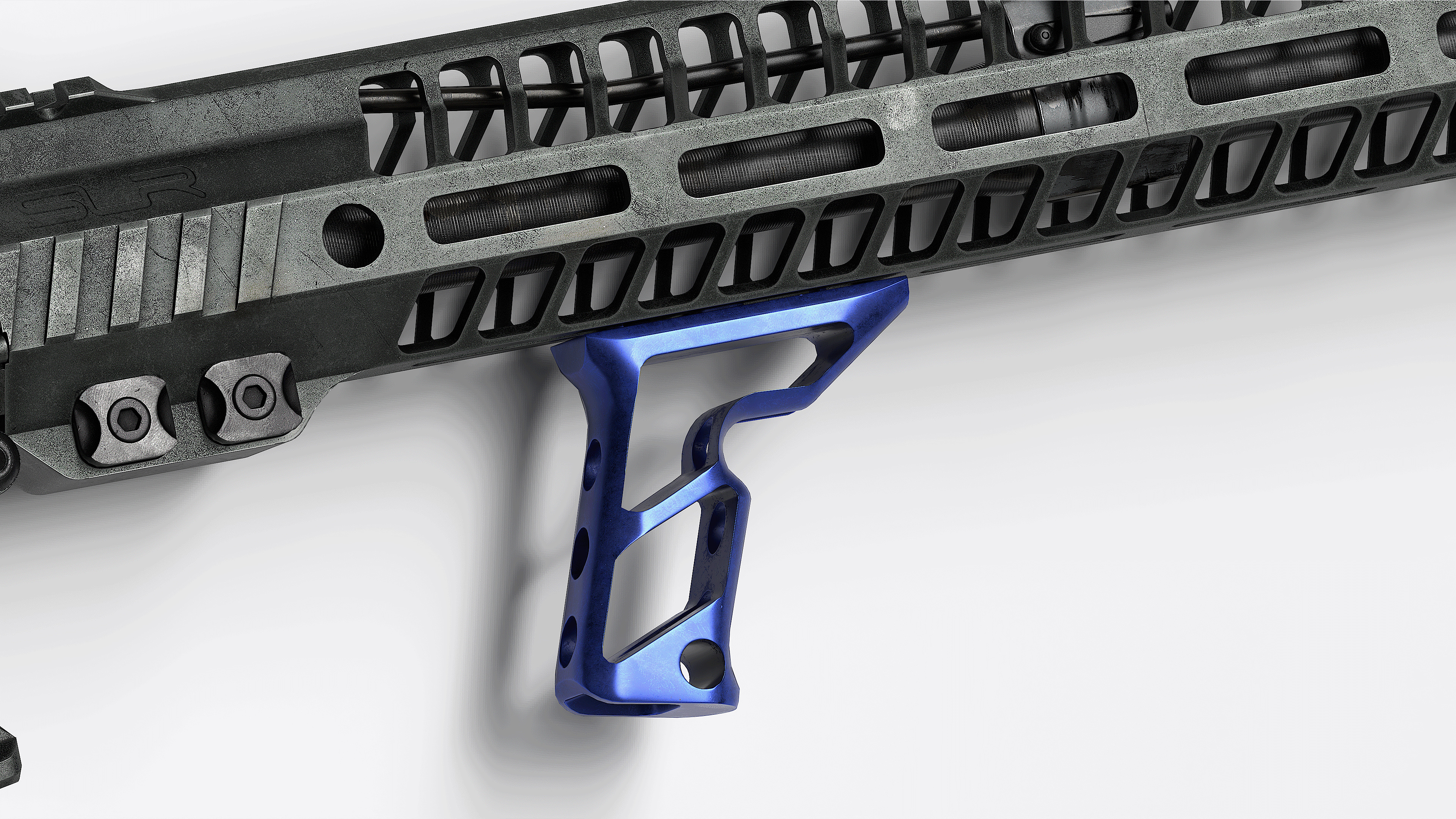 Fortis SHIFT Vertical Foregrip 2V Low-poly 3D model_8