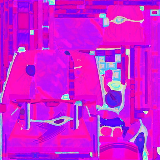 CYBERPUNK GIRL 3D MODEL 3D model_27