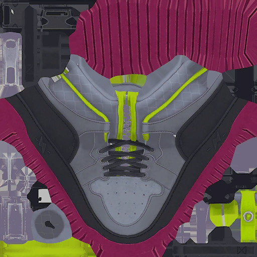 CYBERPUNK GIRL 3D MODEL 3D model_22