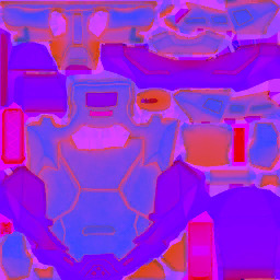 CYBERPUNK GIRL 3D MODEL 3D model_25