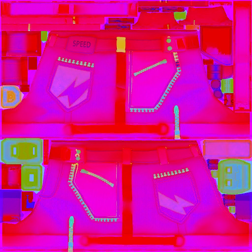 CYBERPUNK GIRL 3D MODEL 3D model_21