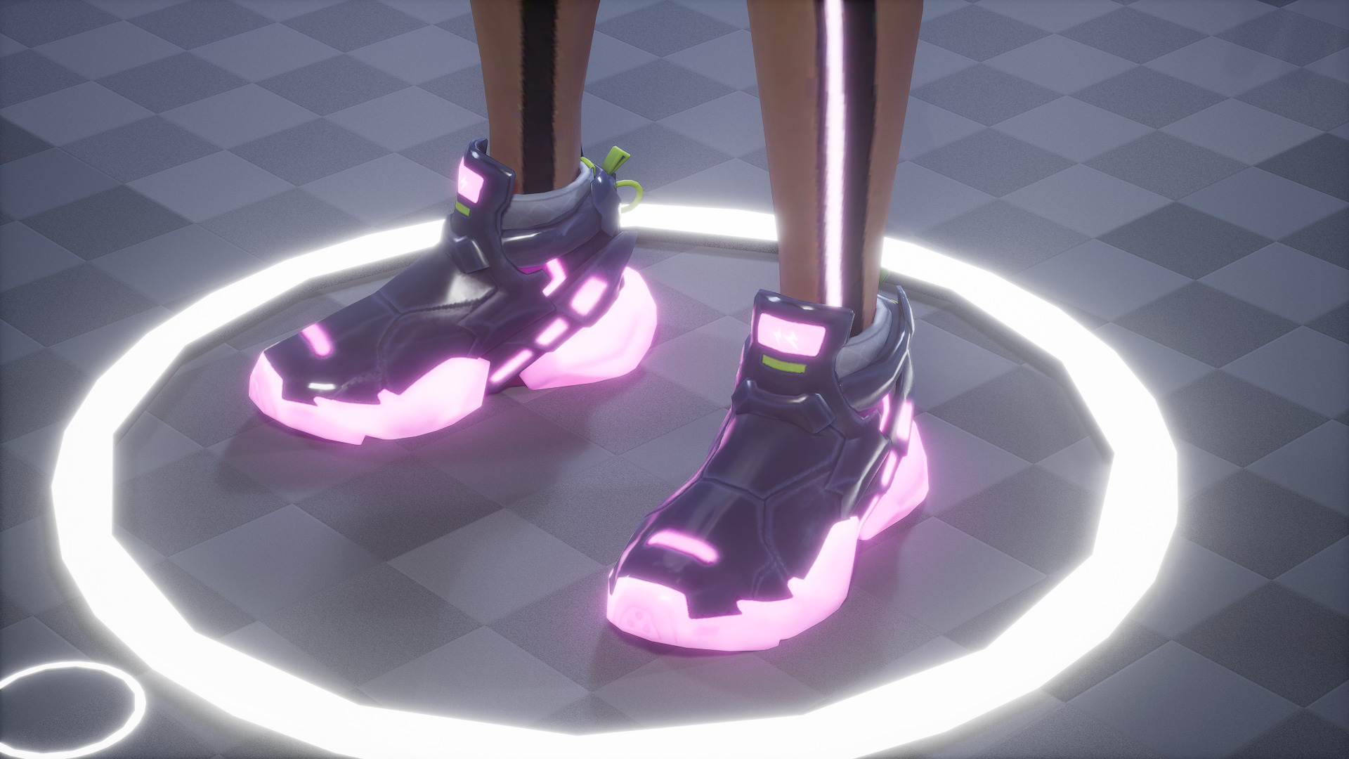 CYBERPUNK GIRL 3D MODEL 3D model_10