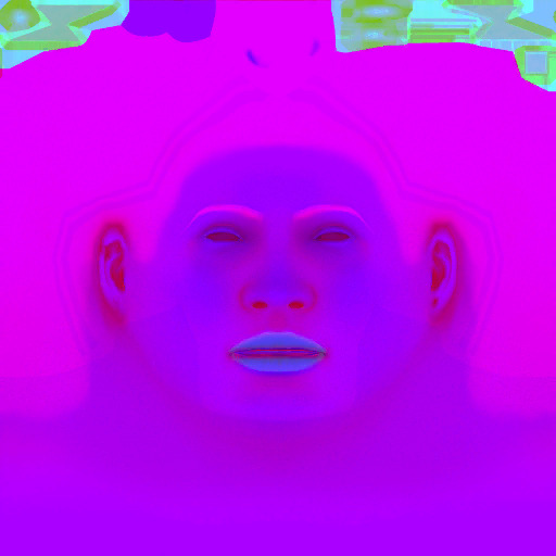 CYBERPUNK GIRL 3D MODEL 3D model_17