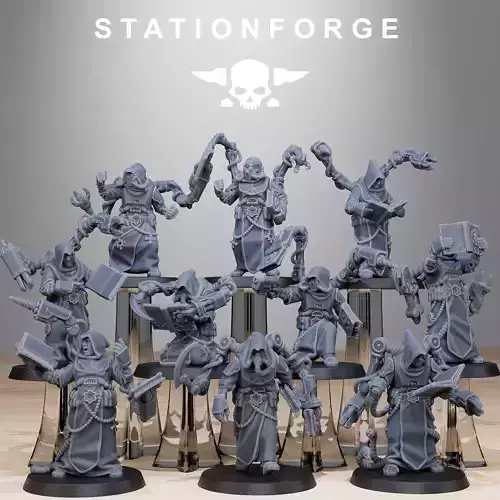 Scavenger Monks 3D print model