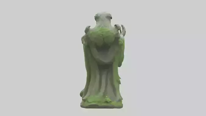 Forest Guardian statue model