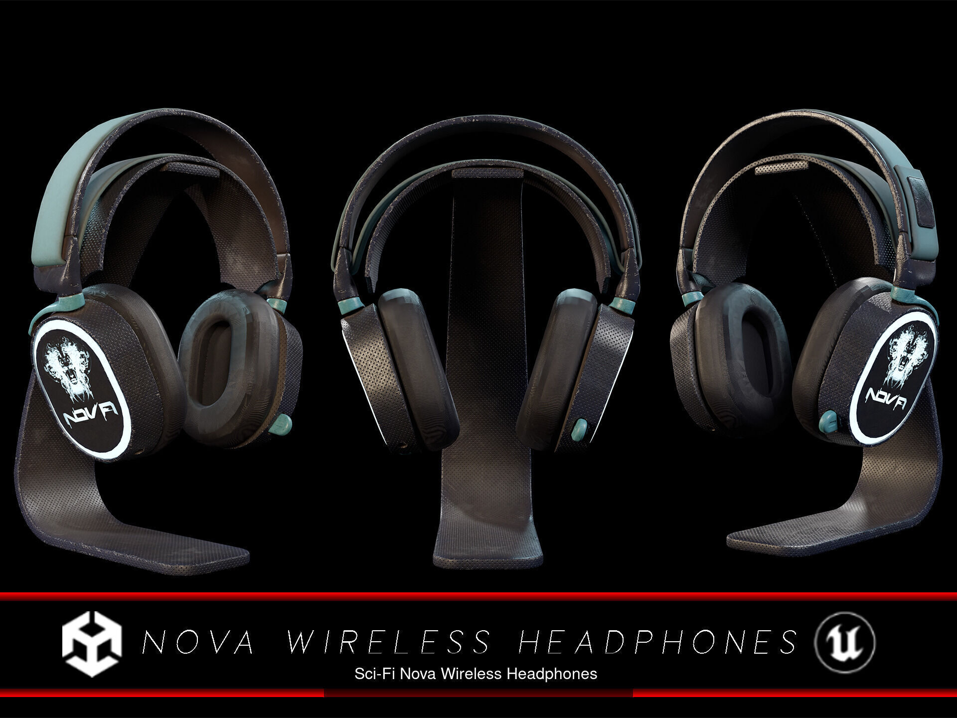 NOVA Sci-Fi Sound System 3D Model Collection_21