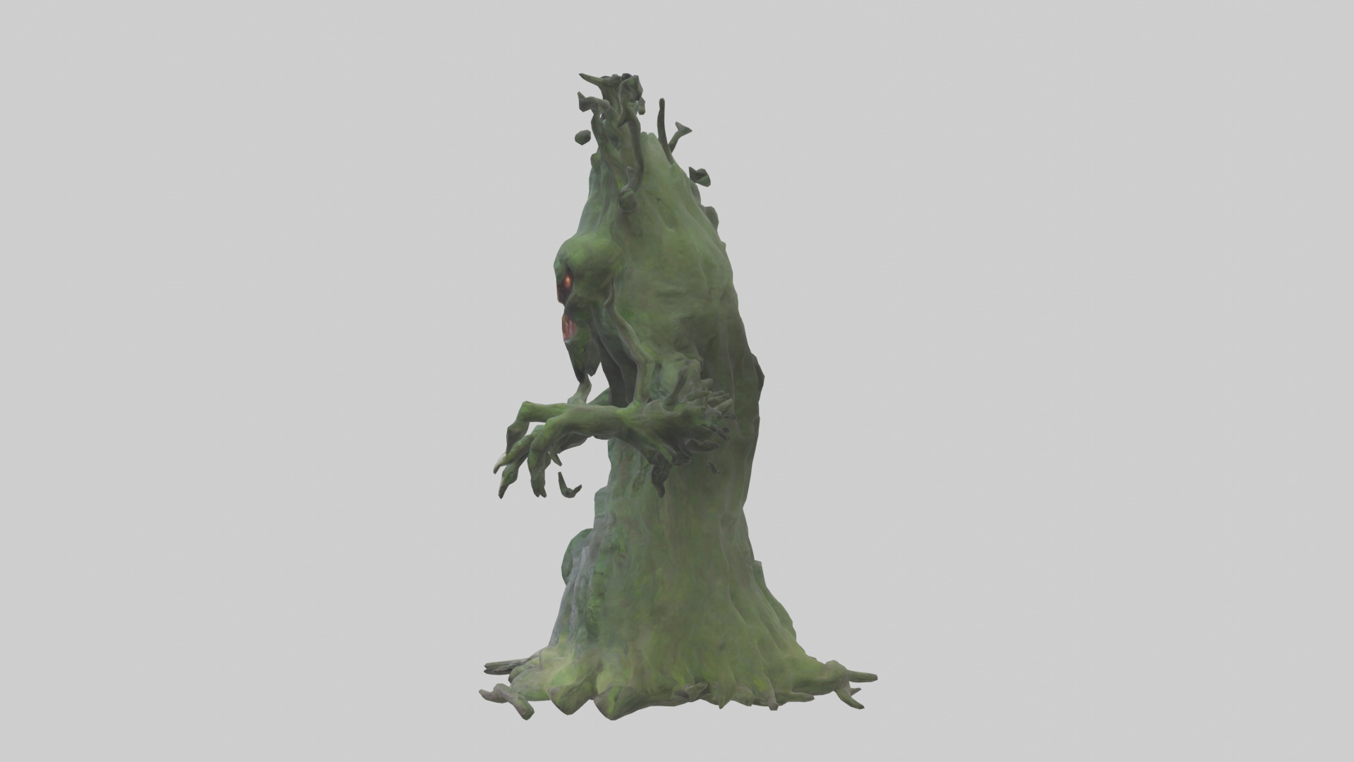 Forest monster model 3D model_12