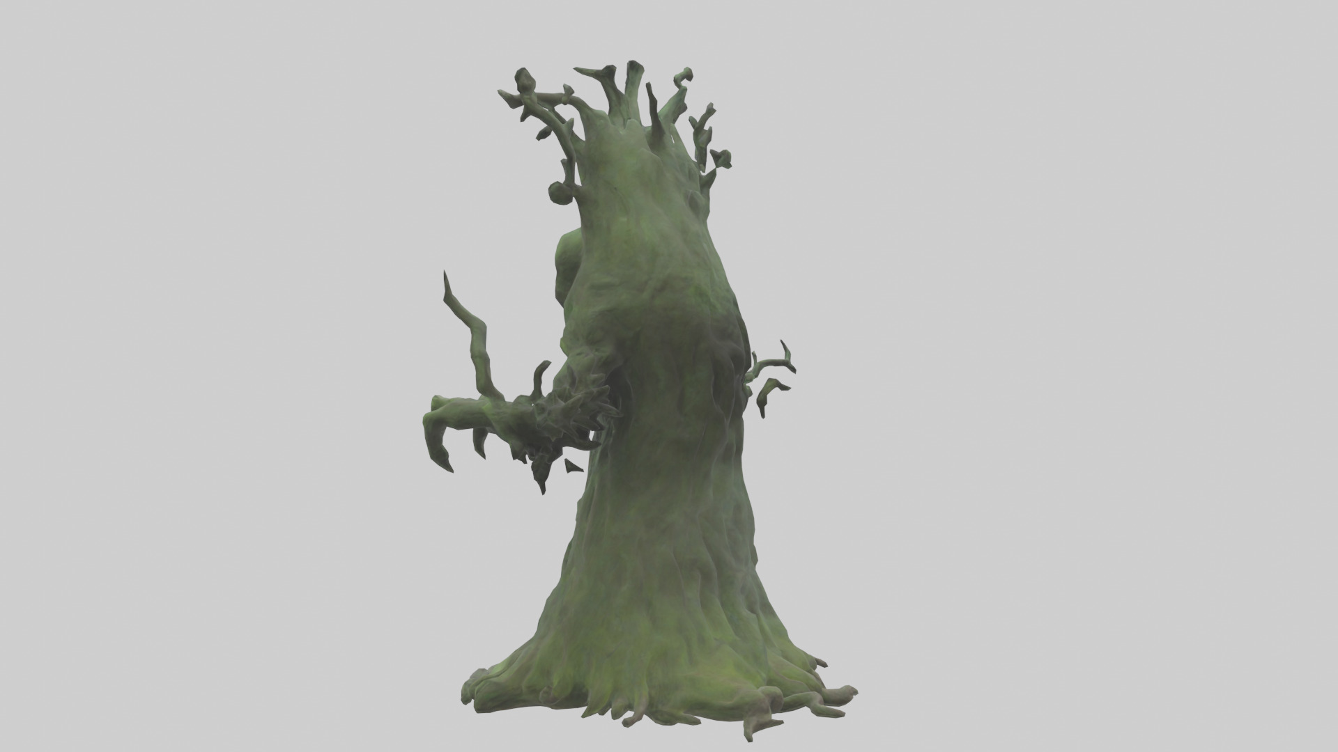 Forest monster model 3D model_1
