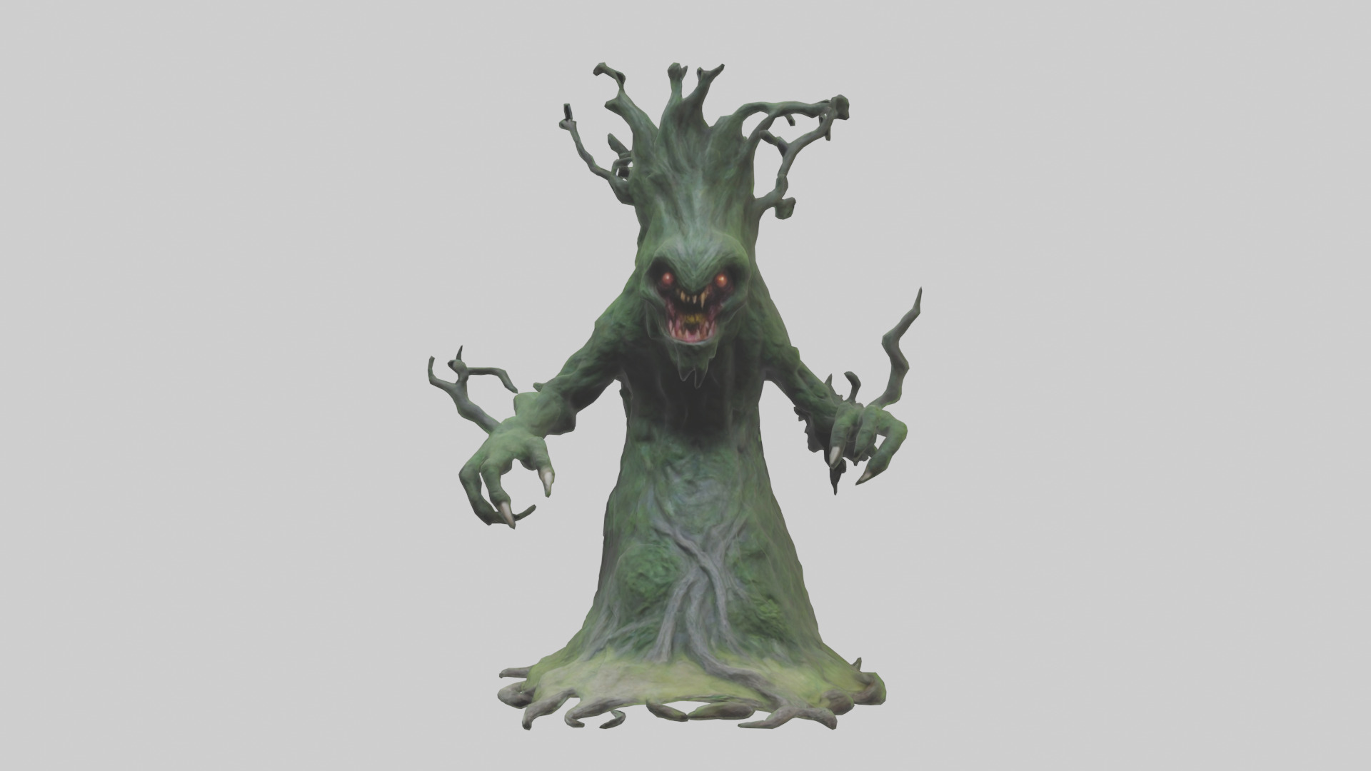 Forest monster model 3D model_9