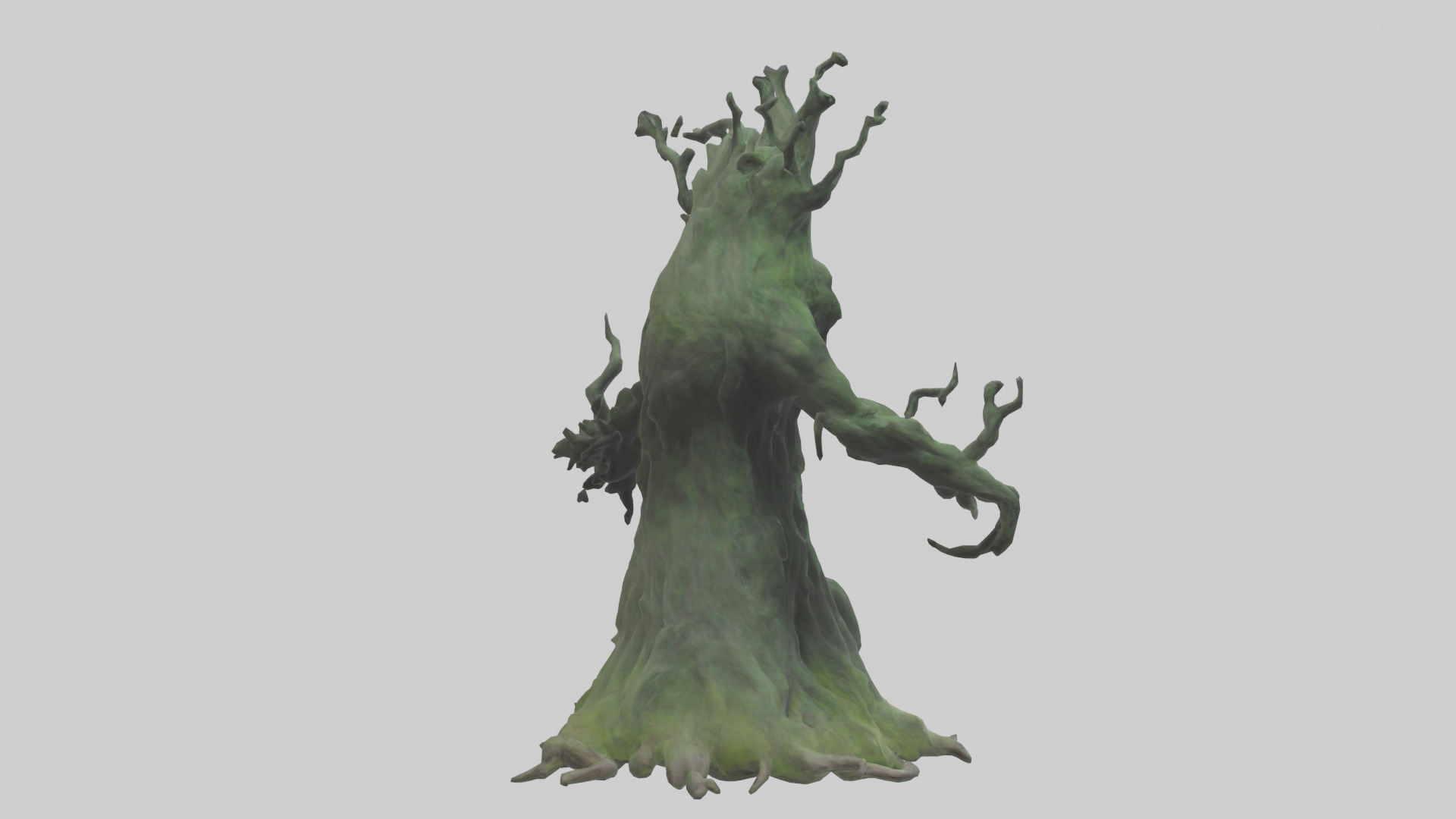 Forest monster model 3D model_2