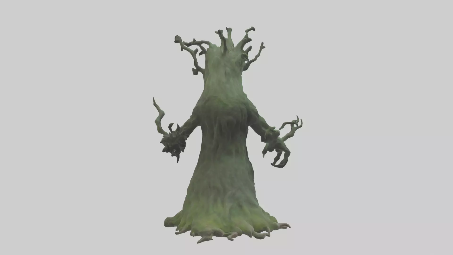 Forest monster model 3D model_0