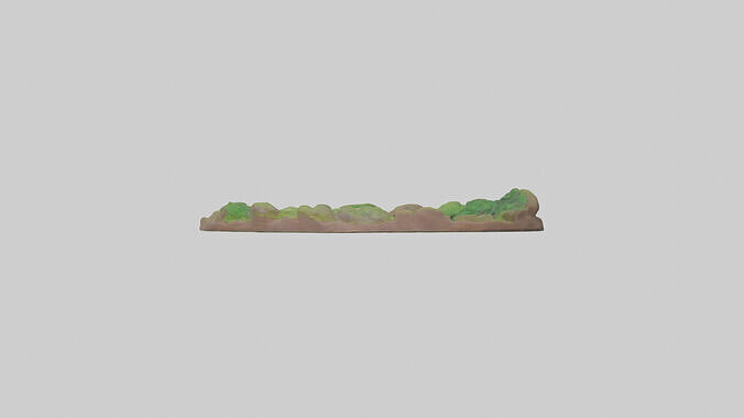 Forest Pathway Sculpture model 3D model