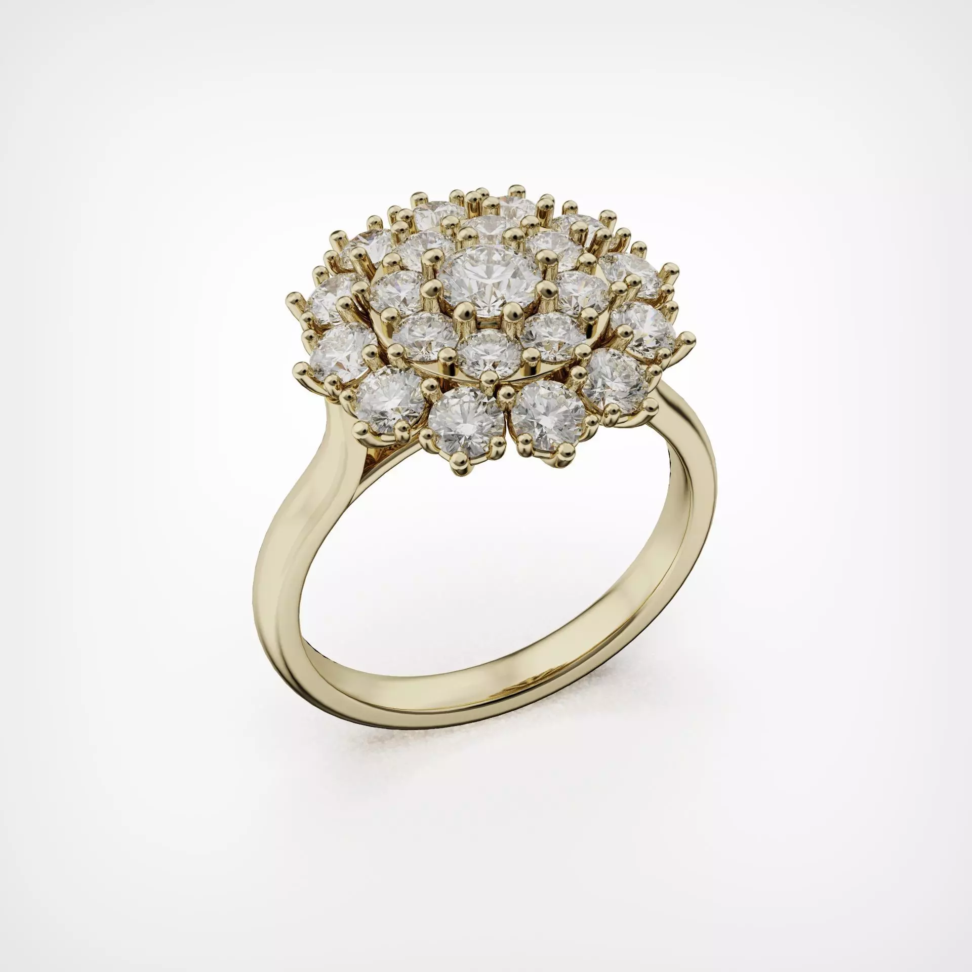 Cluster Ring 2025-01 3D print model