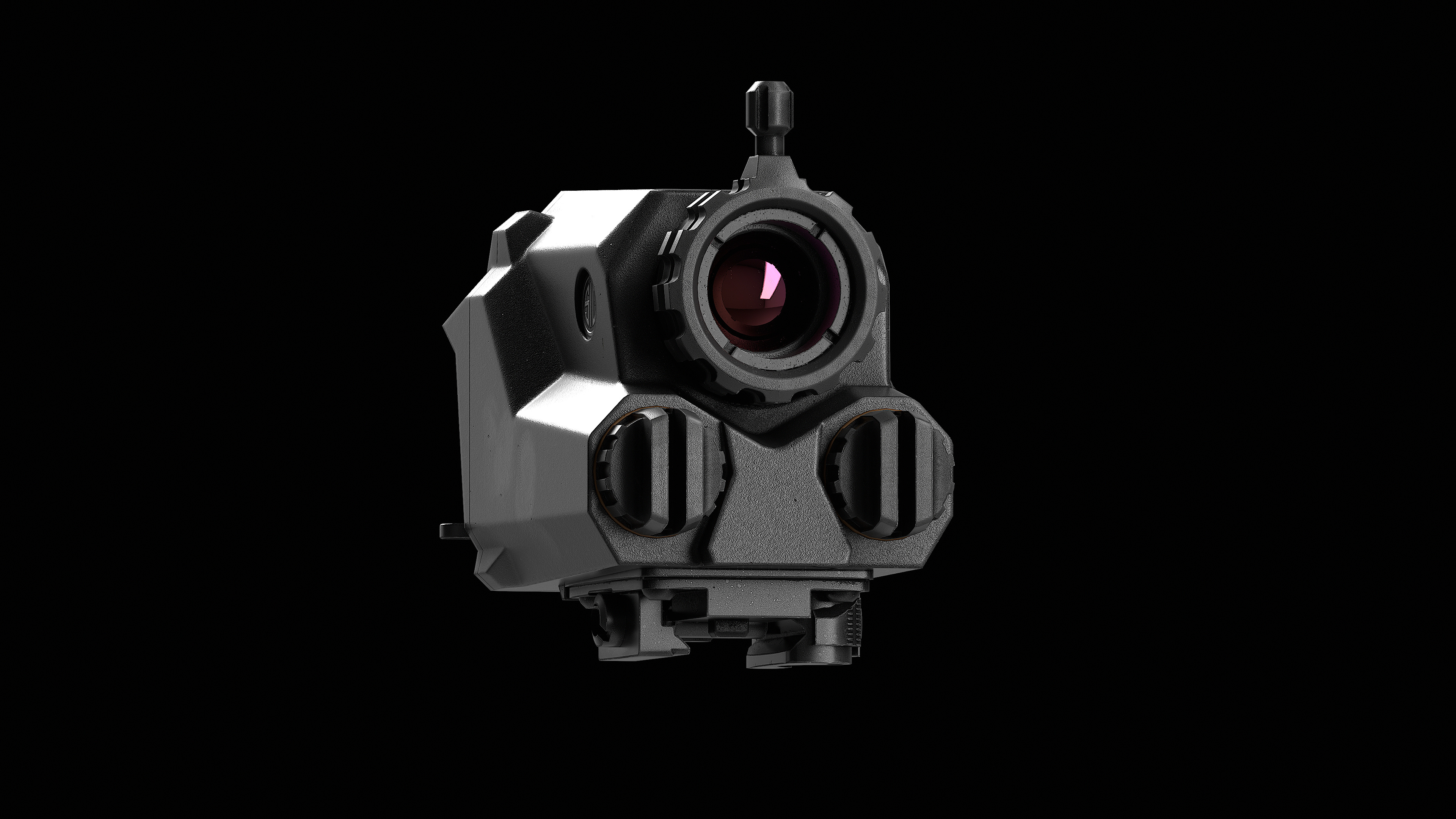 Sig Sauer Echo 3 Thermal Sight Low-poly 3D model_7